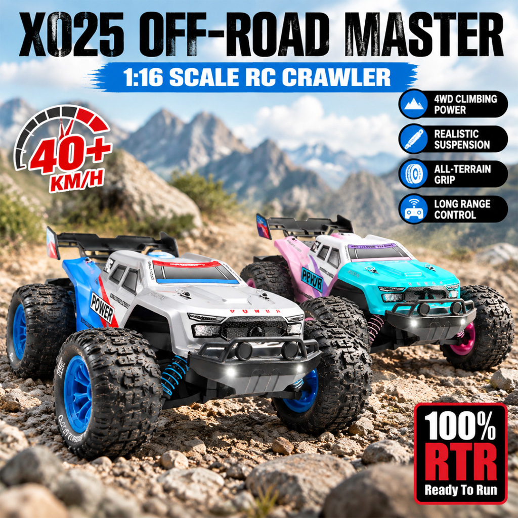 Rc Hobby Grade Truck - X025 RC Pick-up Truck 1:16 Schaal