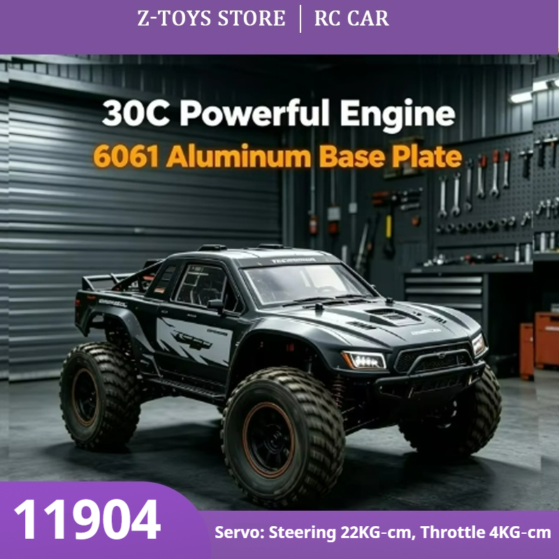 Rc Hobby Grade Monster Truck - FS‑11904 30cc Benzine RC Monster Truck