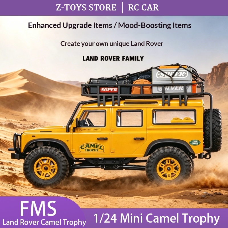 Rc Hobby Land - FMS 1/24 gelicenseerde Land Rover Camel