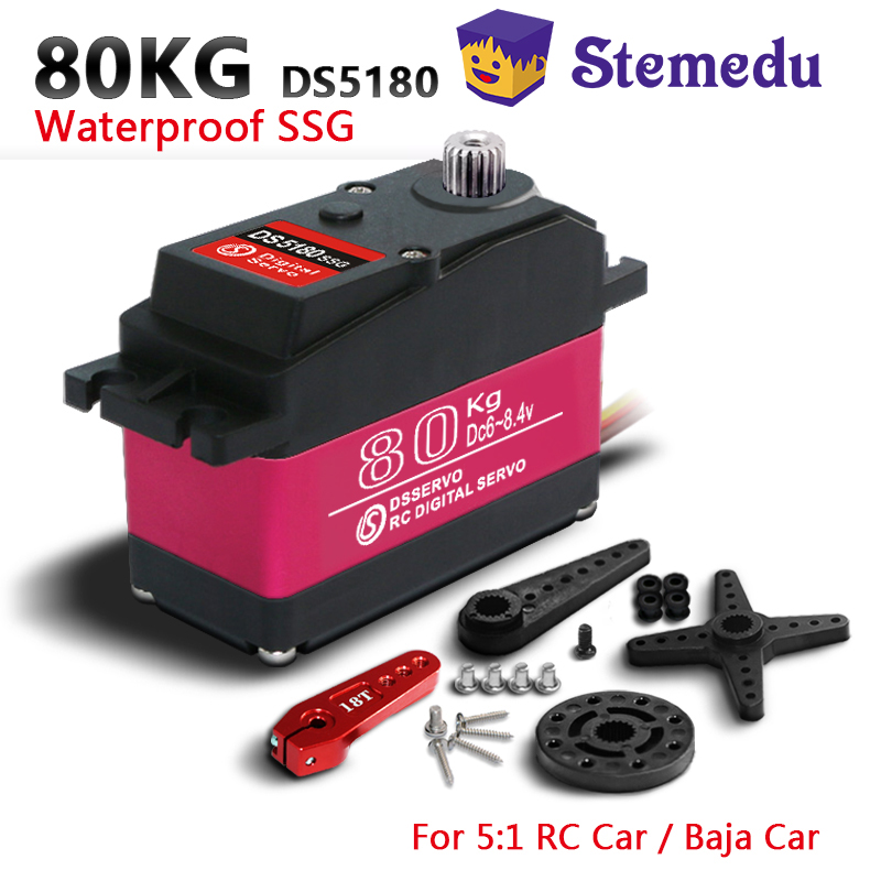 Rc Hobby Shops - Dsservo Waterdichte DS5180 80KG Hoge Snelheid