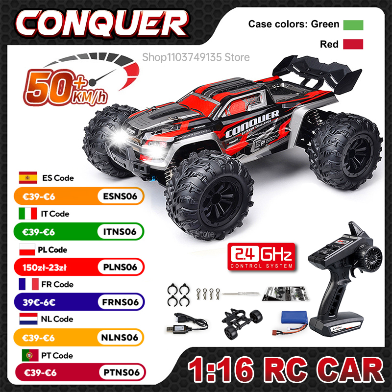 WLtoys 1:16 schaal grote RC au - Rc Hobby Grade Truck recensie en prijs