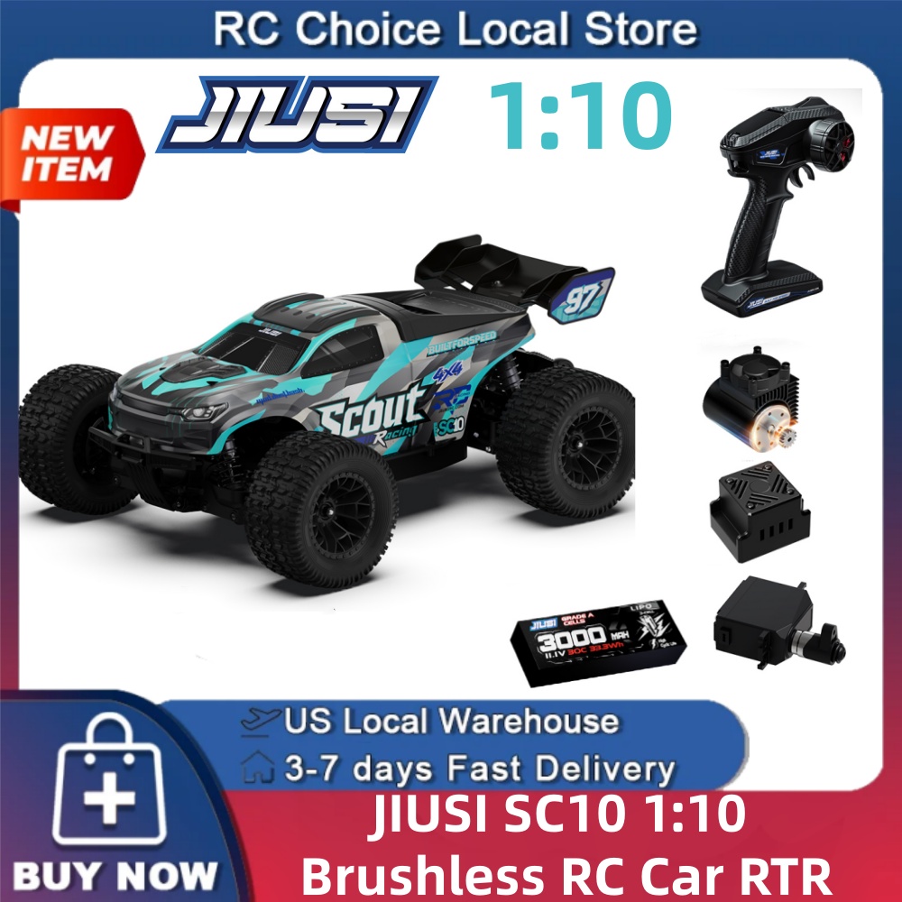 JIUSI SC10 1/10 Borstelloze RC - Rc Hobby Grade Truck recensie en prijs