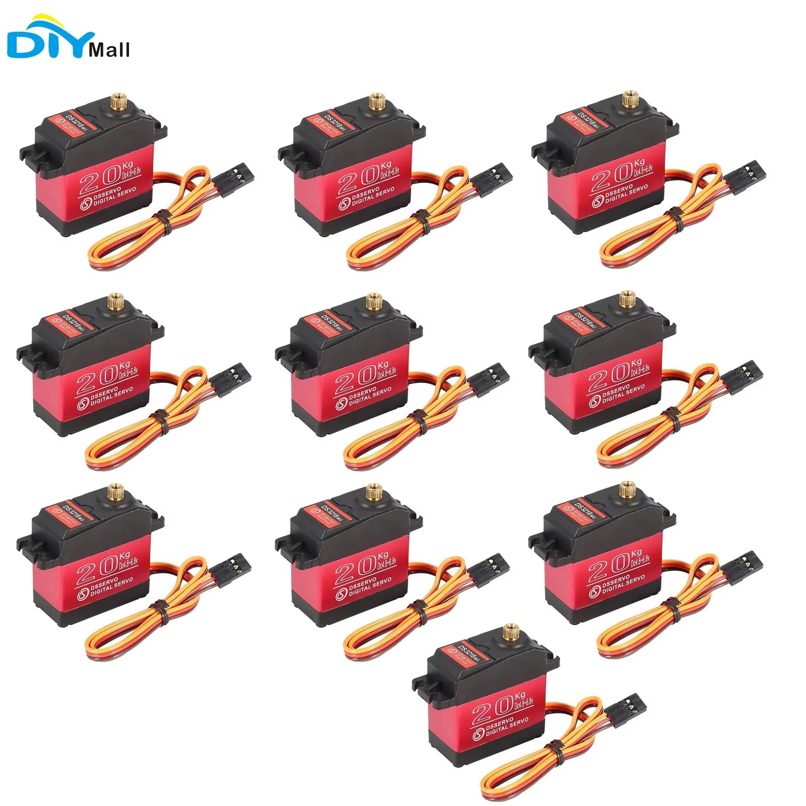 10PCS DS3218 20KG Digitale Ser - Rc Hobby Shops recensie en prijs